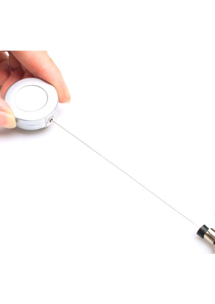 Gümüş Pin-On Retractor Zinger Aracı Balıkçılık Seyahat Yürüyüş Için Stoper fırsatları