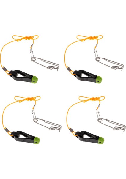 4 Adet Güç Kavrama Artı Downriggers Için Liderli Yayın Klipleri