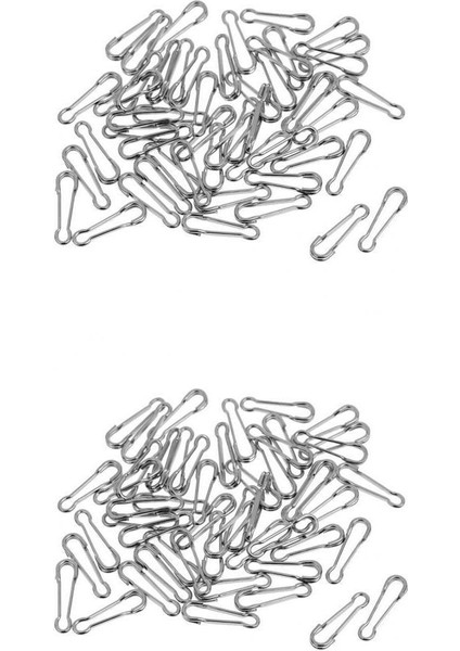 100X Balıkçılık Hızlı Değişim Hawaii Snaps Snaps Baits Lures Clip Link 2 # 3 #