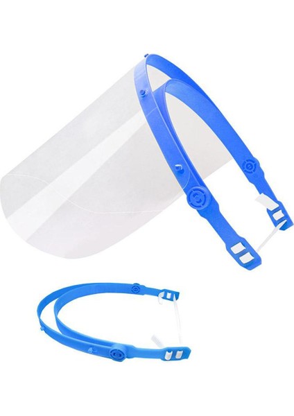 Tam Yüz Korumak Kalkan Temizle Koruyucu Filmi Elastik Bant Gözler Vizör 4 Adet fırsatları