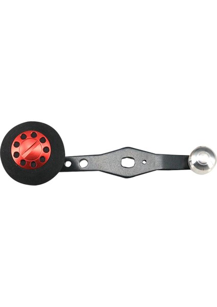 2x Metal Tek Güç Baitcasting Balıkçılık Reel Kolu W / Eva Knob Değiştirme(Yurt Dışından)