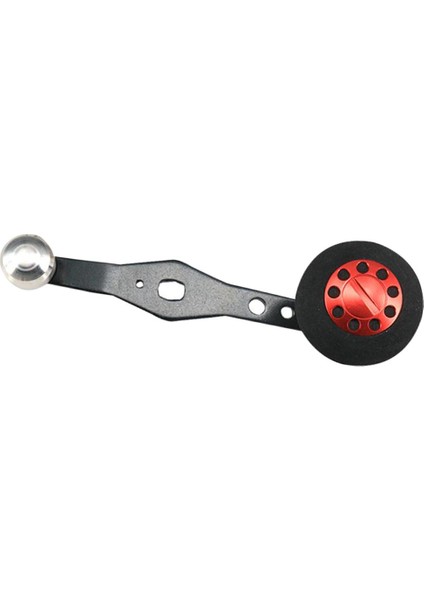 2x Metal Tek Güç Baitcasting Balıkçılık Reel Kolu W / Eva Knob Değiştirme(Yurt Dışından)