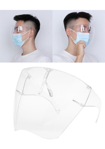 Temizle Emniyet Yüz Kalkanı Gözlük Anti-Sis Sıçrayan Göz Koruma 3 Adet indirimleri