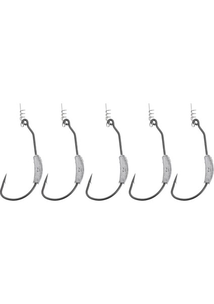 10 Adet / Grup Twistlock ile Yüksek Karbonlu Çelik Ağırlıklı Swimbait Kanca Fishhook fiyatları