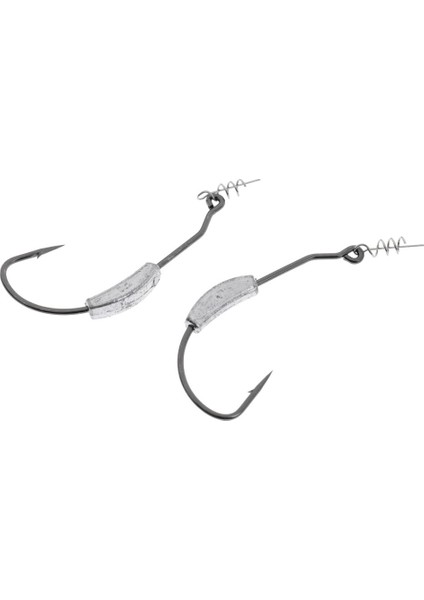 10 Adet / Grup Twistlock ile Yüksek Karbonlu Çelik Ağırlıklı Swimbait Kanca Fishhook modelleri