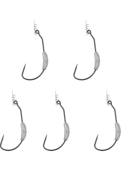 10 Adet / Grup Twistlock ile Yüksek Karbonlu Çelik Ağırlıklı Swimbait Kanca Fishhook indirimleri