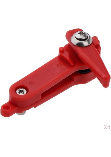 4 Adet Ağır Gerginlik Snap Release Klipler Ağırlık Planya Kurulu Uçurtma Balıkçılık Için