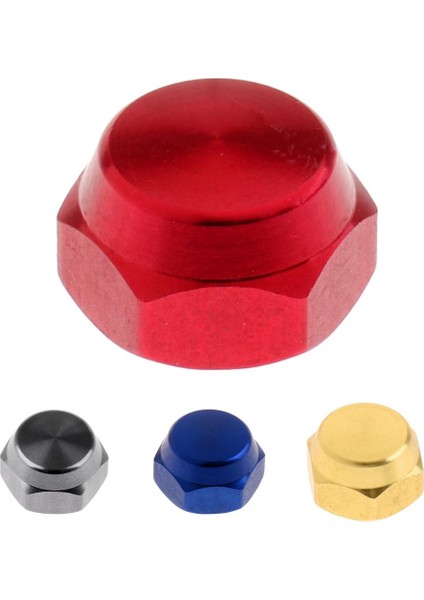 3 Adet Baitcasting Reel Parçası Vida Somun Balıkçılık Reel Kolu Somun Kırmızı Mavi Altın indirimleri