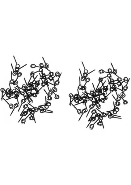 100 Adet Sazan Balıkçılık Buzlu Yemler Tutucu Yemler Vida Balıkçılık Terminali Mücadele