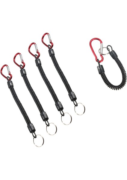 5x Fly Balıkçılık Ipi Kayak Kamp Carabiner Pense Dudak Kordon Kavrama Kayışı