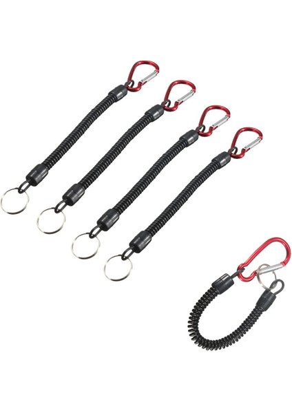 5x Fly Balıkçılık Ipi Kayak Kamp Carabiner Pense Dudak Kordon Kavrama Kayışı