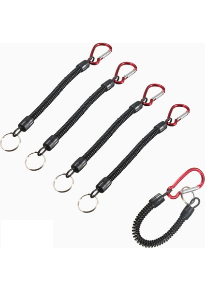 5x Fly Balıkçılık Ipi Kayak Kamp Carabiner Pense Dudak Kordon Kavrama Kayışı