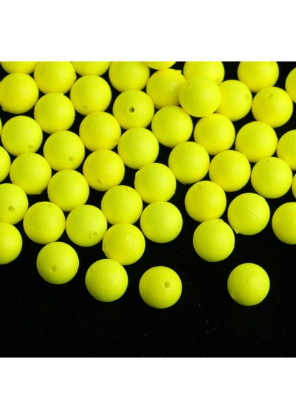 200 Adet Grev Göstergesi Floresan Balıkçılık Yüzer Yüzer Bobbers Sarı