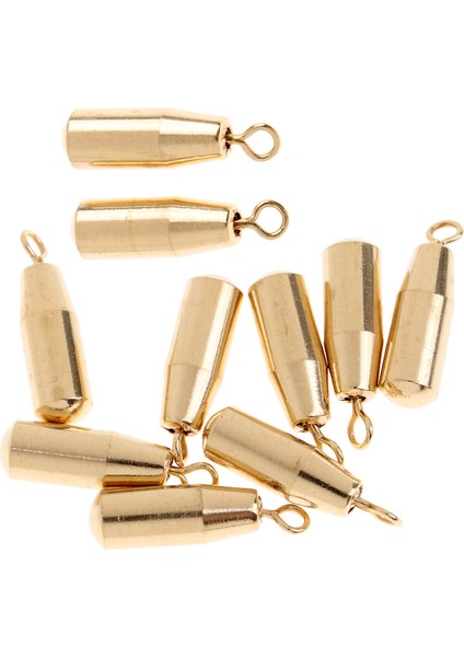 30 Adet Bakır Balıkçılık Ağırlıkları Bataklık Toplu Balıkçılık Platier Ağırlıkları Kiti Altın fırsatları