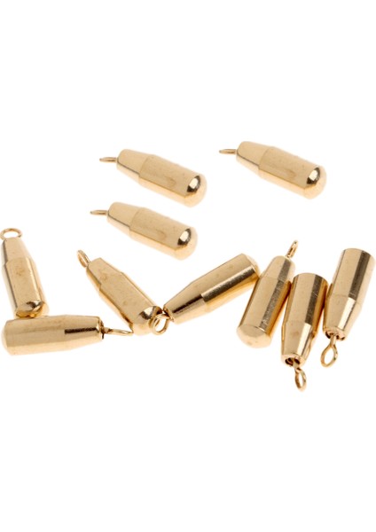 30 Adet Bakır Balıkçılık Ağırlıkları Bataklık Toplu Balıkçılık Platier Ağırlıkları Kiti Altın indirimleri