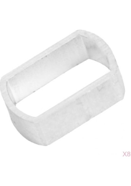 8 Parça Balıkçılık Reel Kolu Spacer Rocker Delik Döngü Adaptörü 5X8MM Ila 4X7MM