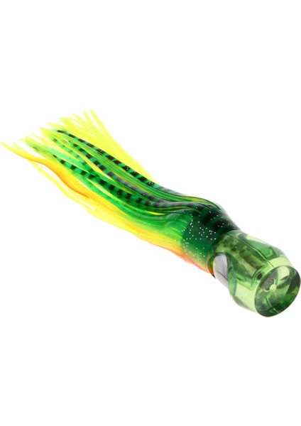 4x 3D Gözler Ahtapot Kalamar Etek Lure Trolling Etek Lures Jet Head Lures