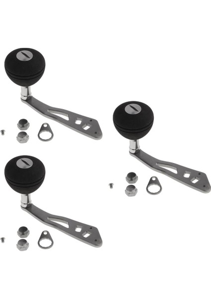 Prettyia 3 Adet Balıkçılık Reel Kolu Değiştirme