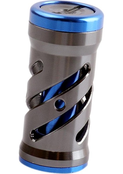 2x Balıkçılık Reel Kolu Metal Güç Topuzu Kavrama Makara Yedek Parça Gümüş Mavi fırsatları