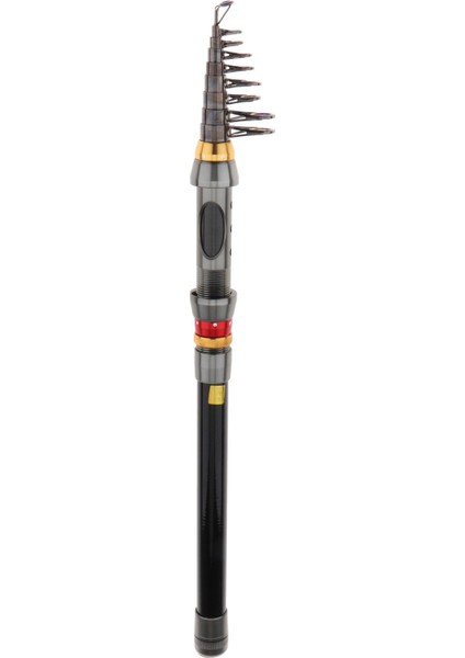 Teleskopik Olta Ultralight Taşınabilir Karbon Fiber Lure Balıkçılık Kutbu 3.0m