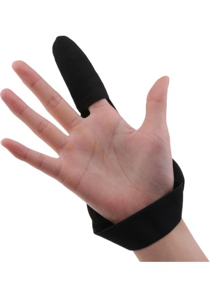 2 Adet Ayarlanabilir Işaret Parmak Koruyucular Anti-Kaymaz Bir Parmak Balıkçılık Eldiven modelleri