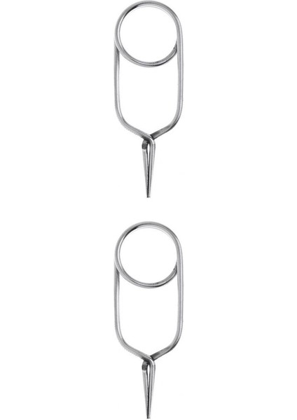 Fly Bağlama Hackles Pense Paslanmaz Çelik Sinek Bağlama