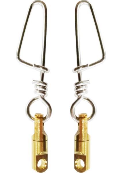 20X Ağır Tirbuşon Swiervels Girdap Bağlayıcı Lure Tuzlu Su Mücadele 400LB