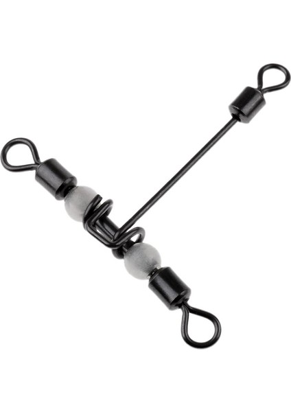 3-Yollu T-Şekli Çapraz Çizgi Haddeleme Swivels Konektörü Aydınlık Boncuklar 4 4 × 5 indirimleri