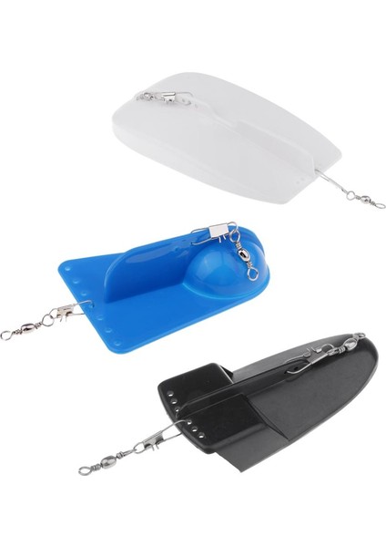 2x Abs Plastik Ayarlanabilir Ağırlık Deniz Balıkçılık Trolling Sıçrama Tahtası Siyah fiyatları