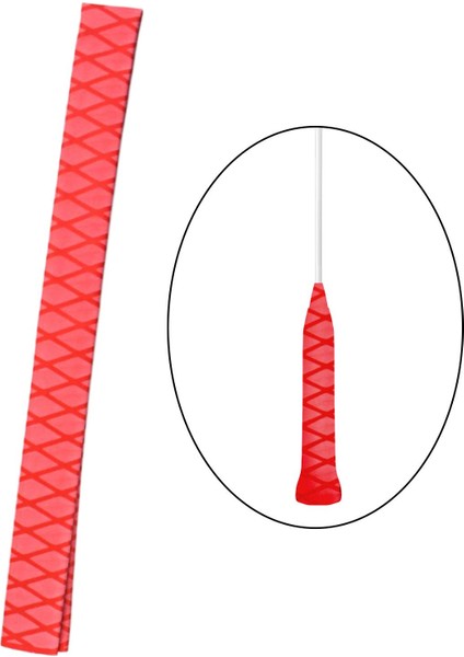 Isı Shrink Sleeve Wrap Su Geçirmez Kapak Kaymaz 3: 1 Yalıtım Raket Kavrama Kırmızı 15MM(Yurt Dışından) fırsatları