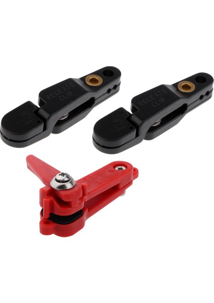 3 Parça Yapış Klip Yayın Klipleri Outrigger Downrigger Balıkçılık Trolling Için