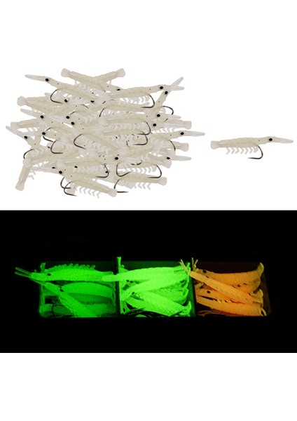 Tuzlu Su Deniz Balıkçılık Yumuşak Simülasyon Karides Lures Yem Gerçek Renk Lures(Yurt Dışından) fırsatları