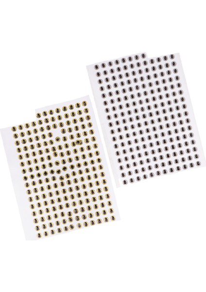 400 Adet Gözler 3D Holografik Balıkçılık Cazibesi Gözler Sinek Bağlama Jig Craft Bebek(Yurt Dışından)