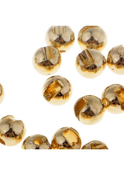 50 Adet Tungsten Oluklu Fly Bağlama Boncuk Perileri Kafa Gözler Yuvarlak Top Boncuk 2.8mm fırsatları