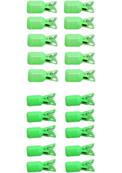 20 Adet Kalamar Jig Kanca Koruyucu Balıkçılık Jigs Lure Ahşap Karides Kılıfı L + S Kapakları