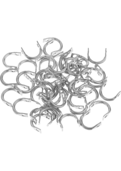 100X M + 100X S Balıkçılık Kaşık Spinner Kolay Katlanmış Clevises Dıy Mücadele(Yurt Dışından) modelleri