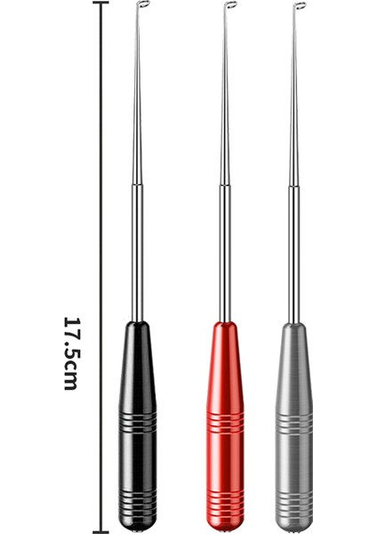 2x Balık Kanca Remover Emniyet Ayırıcı Kanca Extractor Balıkçılık Malzemeleri Kırmızı