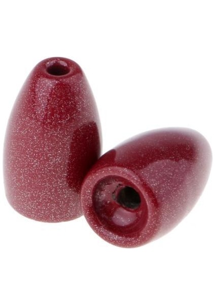 2x Tungsten Çevirme Ağırlıkları Bullet Şekli Balıkçılık Platfer 1 4 Oz(Yurt Dışından)