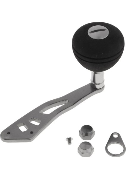 2 Adet Balıkçılık Reel Kolu Titreleri ile Oval Topuzu Baitcasting Için Değiştirme fiyatları