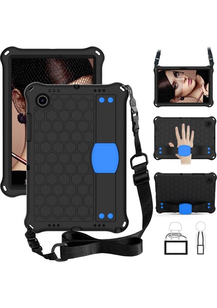 Galaxy Tab A8 10.5 2021 X200 / X205 Honeycomb Eva + Pc Tablet Kılıfı