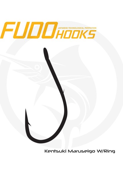 Hooks Kmsr-Bn 5001 No:6 Kentsuki Maruseigo W/ring Black Nikel Iğne