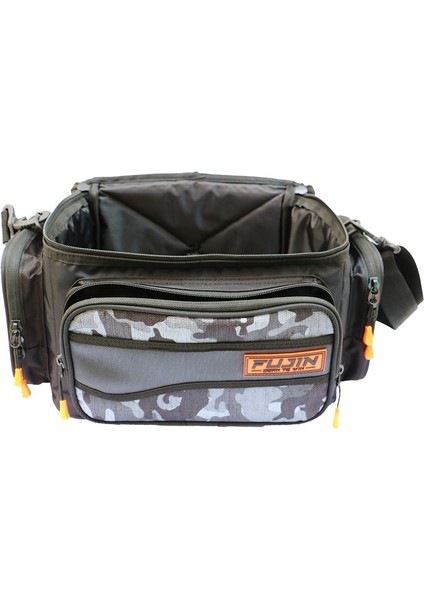 Black Camo Helper Bag - Balıkçı Çantası