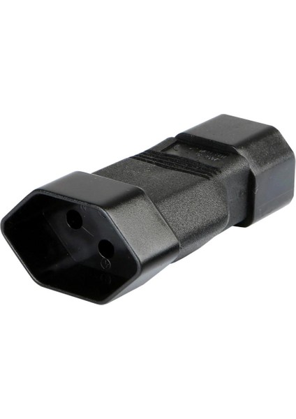 Dayanıklı Iec 320-C14 Erkek Isviçre Kadın Güç Dönüştürücü Adaptörü (Yurt Dışından)