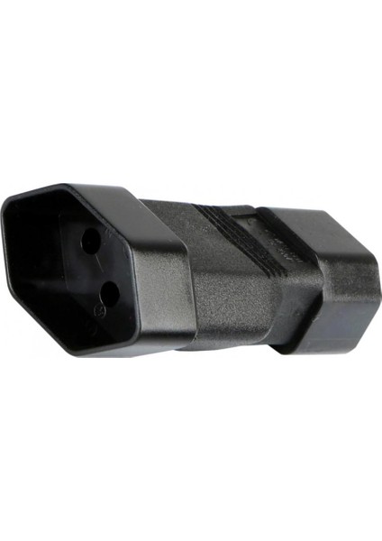 Dayanıklı Iec 320-C14 Erkek Isviçre Kadın Güç Dönüştürücü Adaptörü (Yurt Dışından)