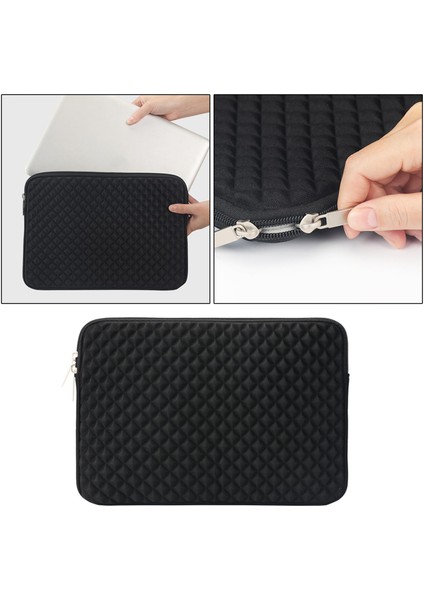 Dizüstü Bilgisayar Için Dizüstü Bilgisayar Kolu Neopren Çanta Kapağı Siyah 13.3 Inç (Yurt Dışından)