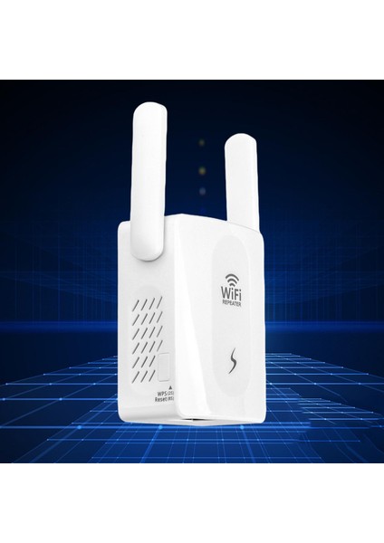 Wifi Tekrarlayıcı Seti, 300 M Amplifikatör Wi-Fi Genişletici 2 Anten Sinyal Booster Ev Bilgisayar Aksesuarları Router Abd (Yurt Dışından) modelleri