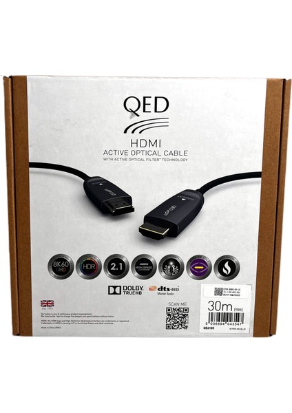 QE-6185 Performance Optıcal HDMI Lszh 30 Metr