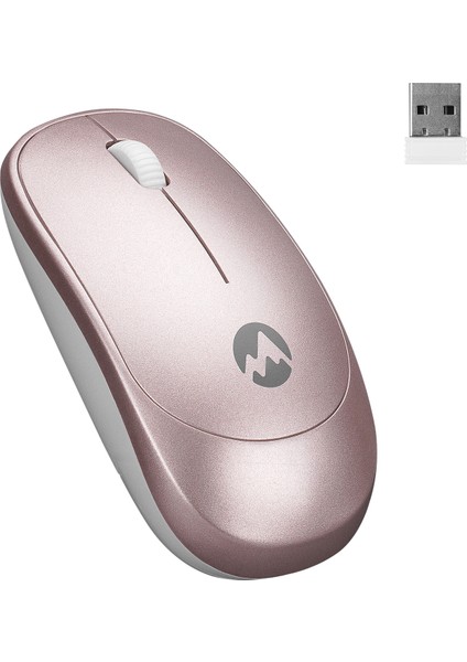 KB-BT72 Elite Rose Gold Ultra Ince Kablosuz Q Klavye + Mouse Set