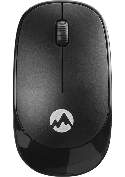 KB-BT72 Elite Black Metalik Ultra İnce Kablosuz Q Klavye + Mouse Set