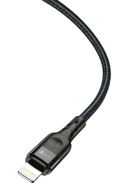 IX-UC013 Type C to Type C Girişli Data ve Hızlı Şarj Kablosu 2m Siyah